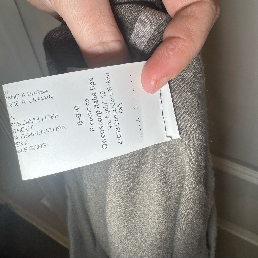 Rick Owens Gonna In Maglia Double Boner Pillar Dark Dust Skirt - Picture 13 of 16